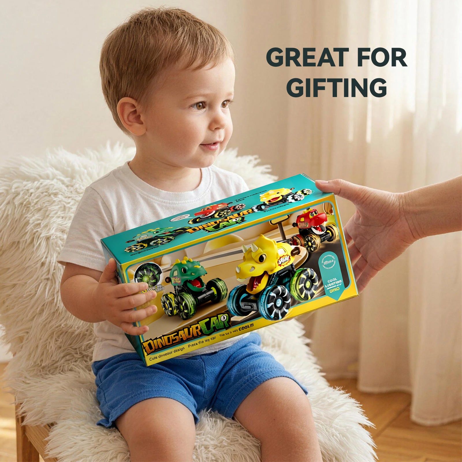 Dimoarch Dinosaur Monster Trucks for Toddlers
