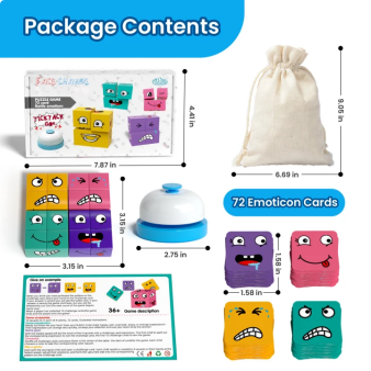 Dimoarch Face Changing Magic Cube Toys