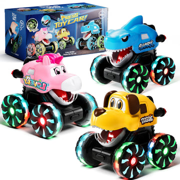 Dimoarch Toddlers Toys Trucks for 1  to 3 Years Old Boys Girls