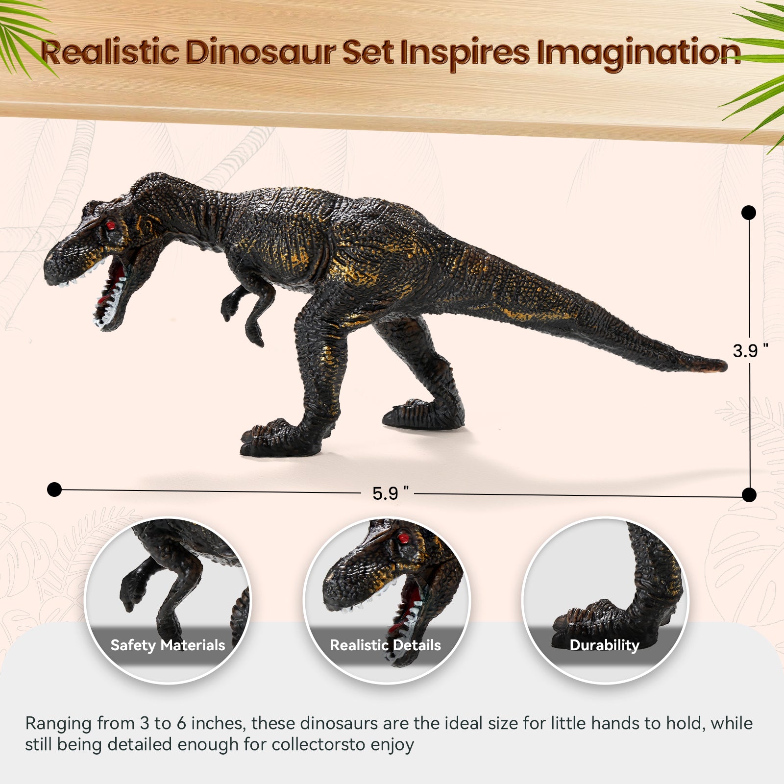 Dimoarch Dinosaur Toys for Kids 3-5, 79 PCS Dinosaur Toys Play Set