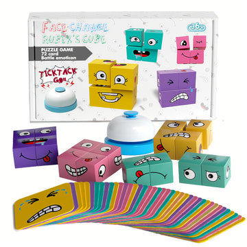 Dimoarch Face Changing Magic Cube Toys