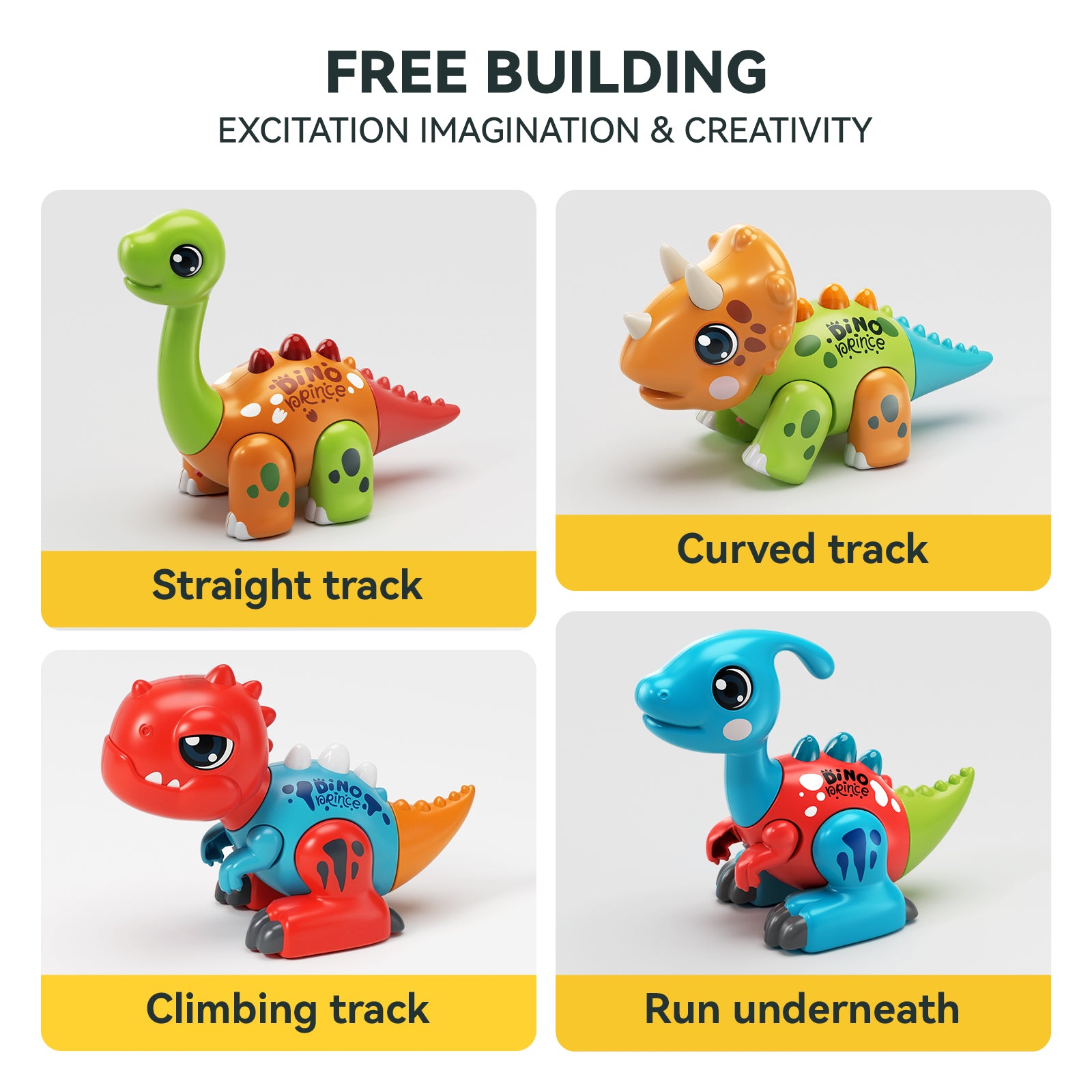 Dimoarch Toddler Assembly Dinosaur Toys for 1-3 Year Olds Boys Girls