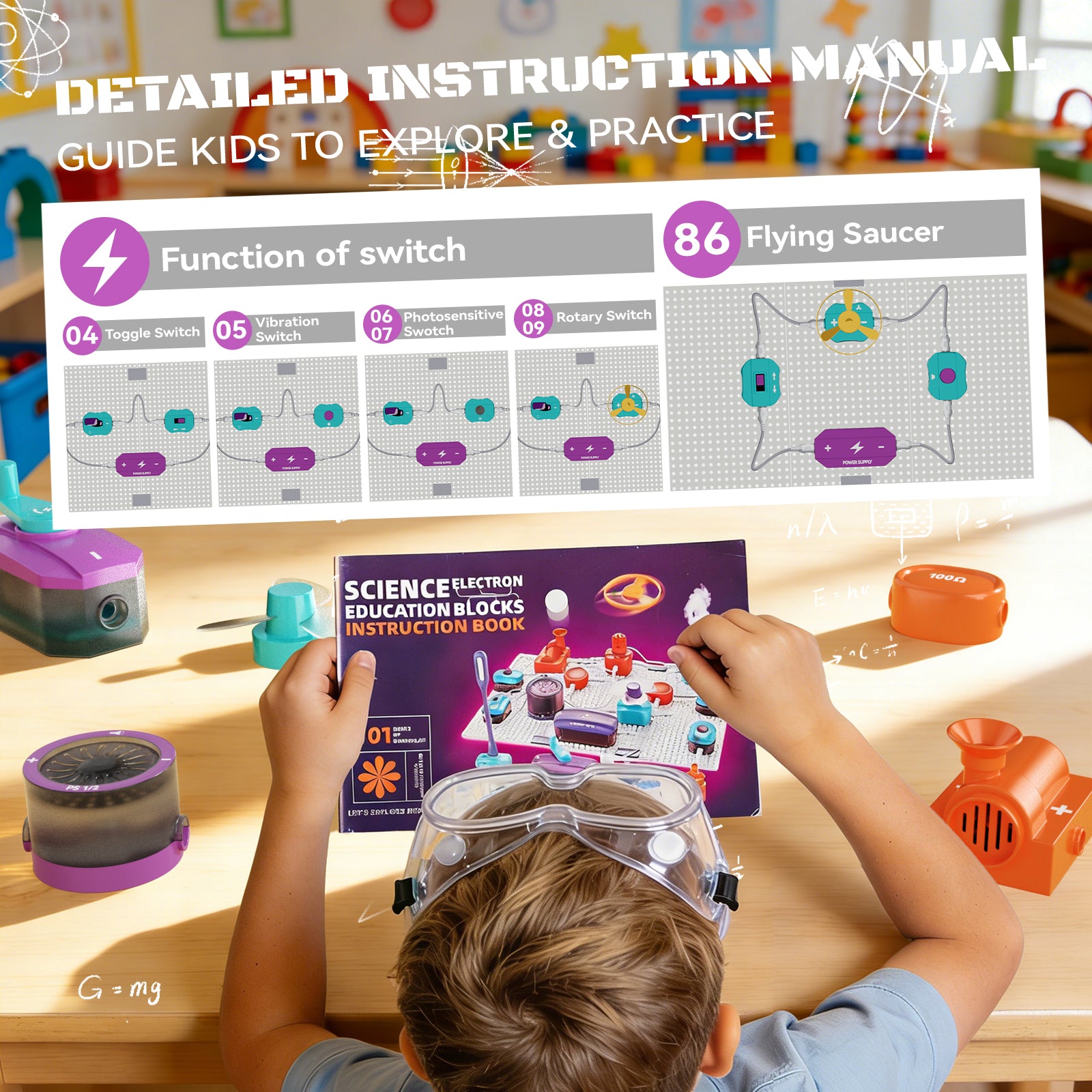 Mesemi Kids Science STEM Toys Kit for 6-12 Years Old Boy Girls