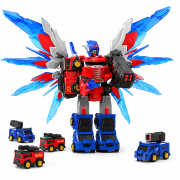 Dimoarch 6-in-1 Magnetic Transforming Robot Toys