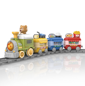 Dimoarch Electric Train Set for 2-4 Year Old Boy Girl