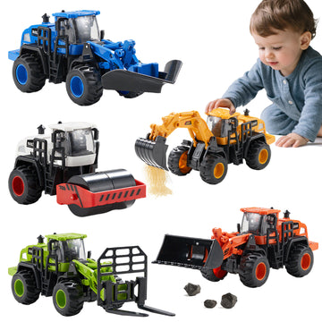 Dimoarch Construction Truck Toys for 3 4 5 6 7 8 Years Old Boys