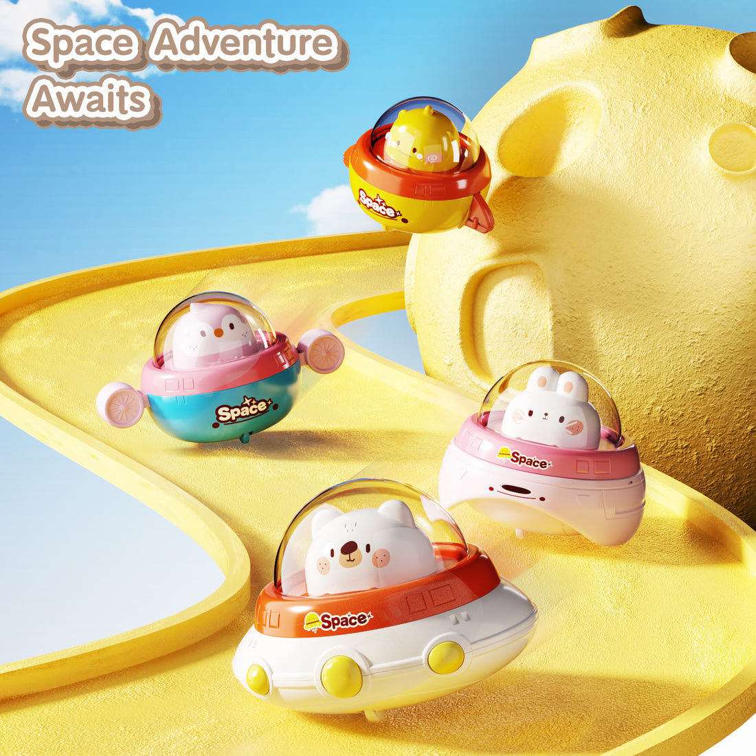 Dimoarch Baby Push and Go Toy Cars