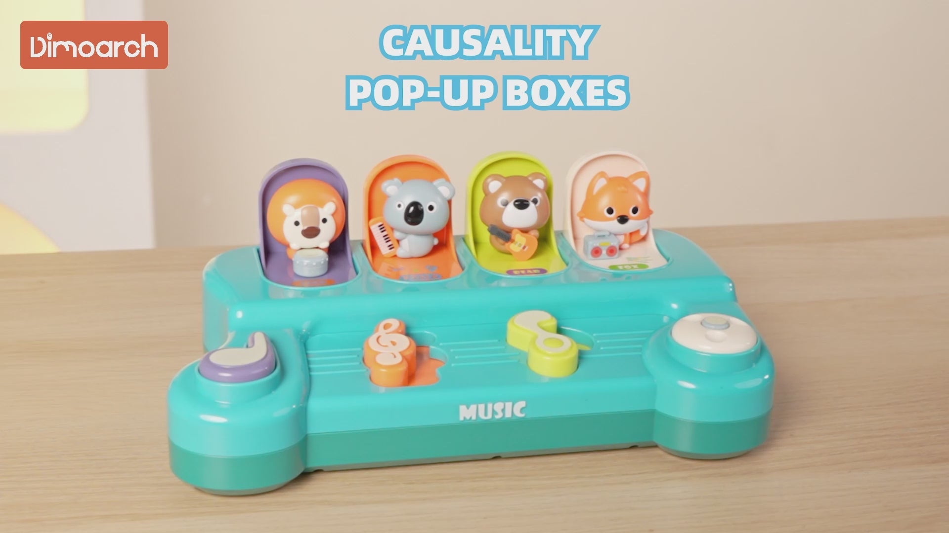 Dimoarch Baby Pop Up Toy