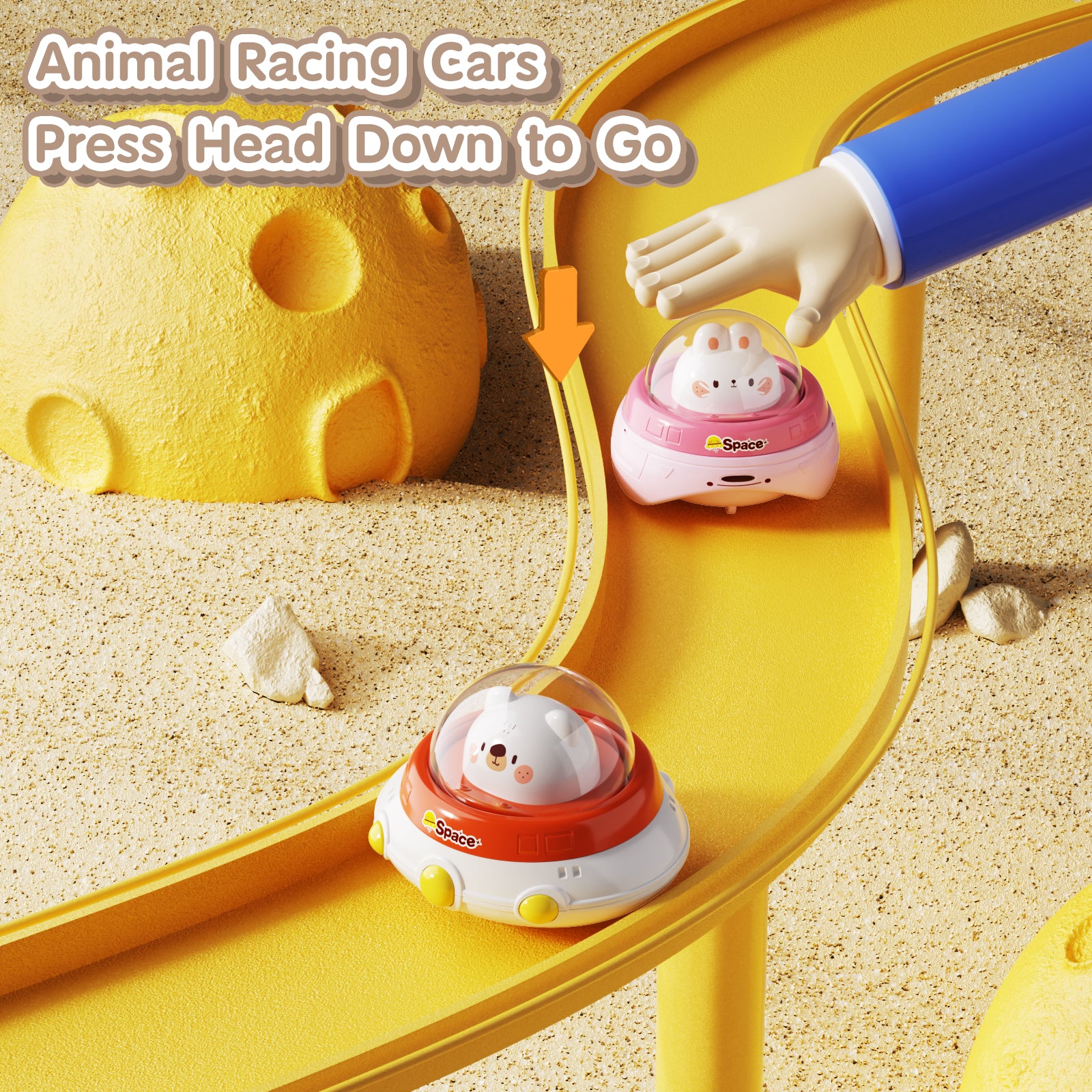 Dimoarch Baby Push and Go Toy Cars